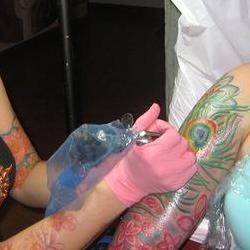 Tattoos - Tattooing my Bloom Sister Shauna - 79814